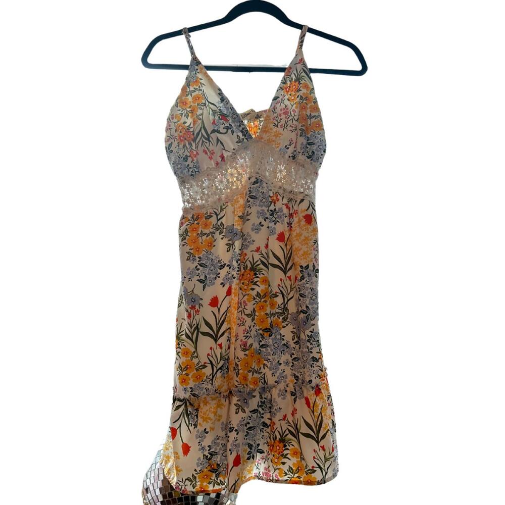 Cottagecore Babydoll Floral Sun Dress